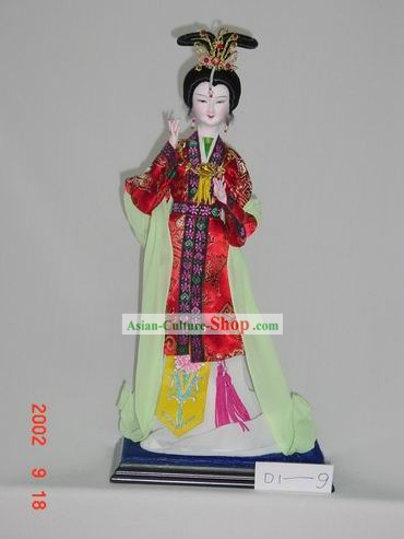 Handmade Peking Silk Figurine Doll - Palace Beautiful Kaiserin