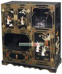 Chinoise grand cabinet Ware Palais Laque