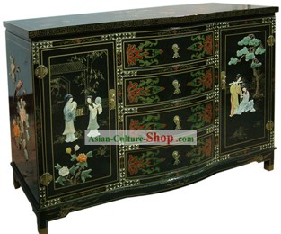 Ware chinoise laque Palais Cabinet antique Stories