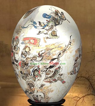 中国の驚異の手が西の旅のカラフルな卵マイティ猿王を塗装