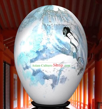 Chinesische Wonder Hand Painted Colorful Egg-schönen alten Engel Malerei