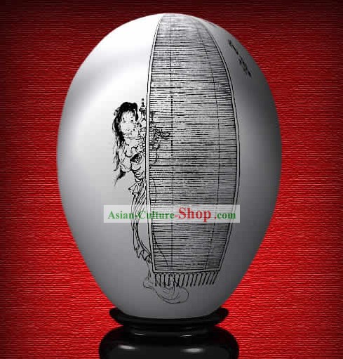 Chinesische Wonder Hand Painted Colorful Egg-Bao Yan von The Dream of Red Chamber