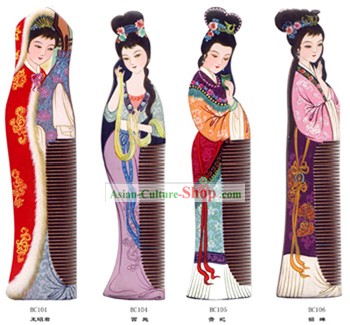 Chang Zhou Comb-Antiga Quatro Beauties