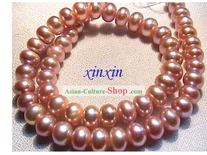 Nice Pink Natural Pearl Necklace