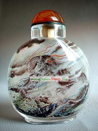 Tabatières dans la peinture chinoise animale Série-Dragon