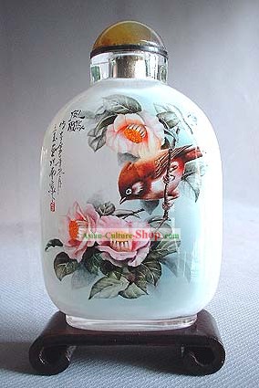 Snuff Bottles With Inside Painting Birds Series-Beautiful Bird
