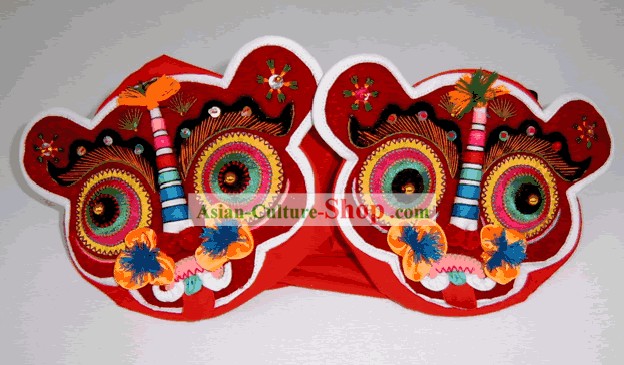 China Hand Craft Hecho de tela-Tiger Pillow