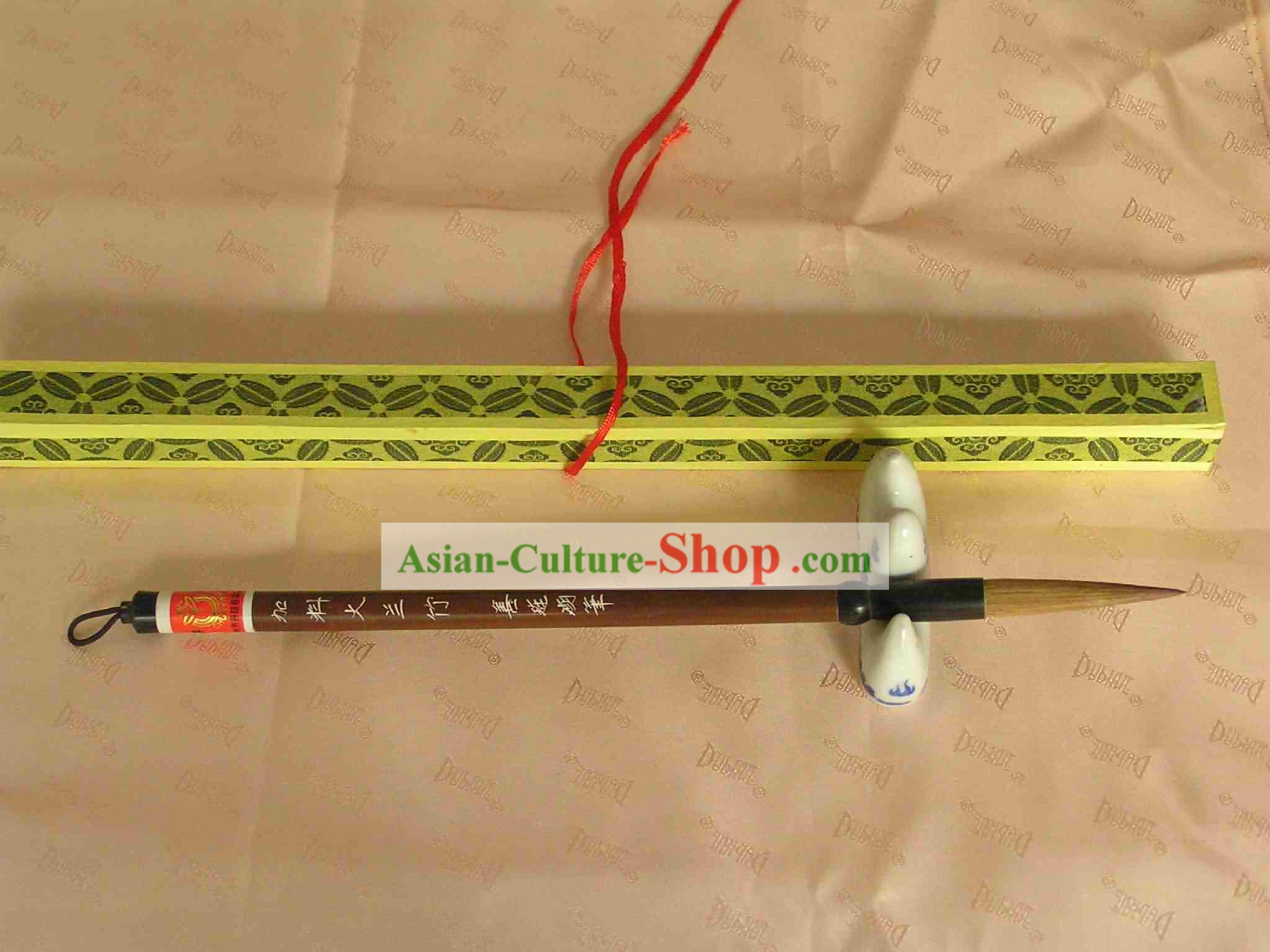クラシックブラシ - ビッグオーキッド竹製中国ハンド