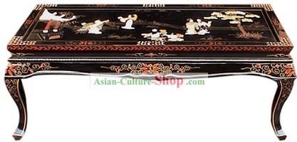 Chinese Lacquer Ware Sofa Table