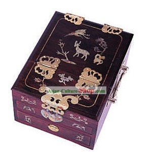 Palillos caja china y Jewel ataúdes-Deer