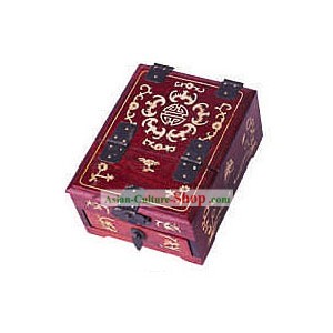 Caja de palillos chinos y Jewel ataúdes-Flor Charm