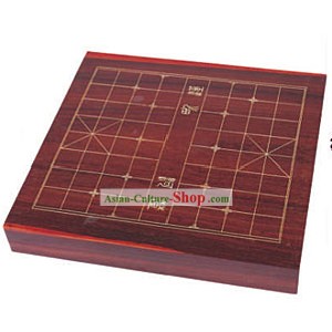 Tabla china de ajedrez de madera clásica
