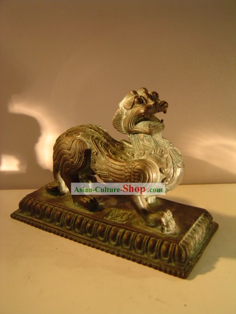 Clásico chino de bronce Ware archaize-Bi Xie Palacio
