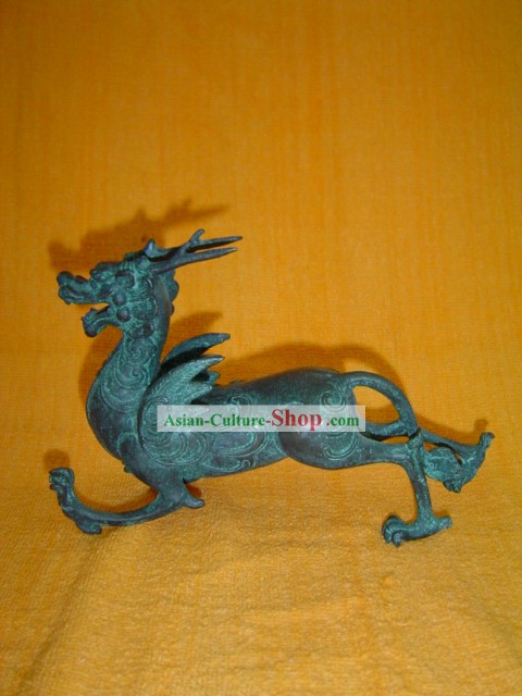 Chinese Classic Archaize Bronze Ware-Lucky Kylin