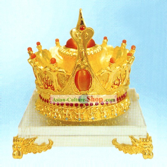 China Impresionante Oro del Rey Corona