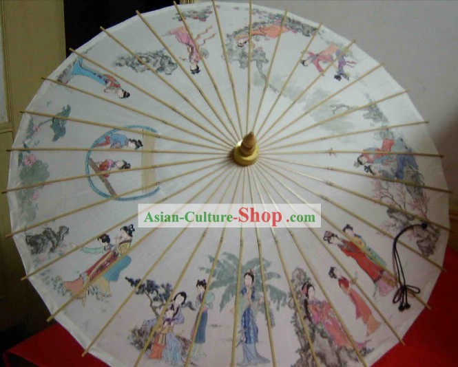 Hangzhou Klassik Hand Made alte Geschichte Silk Umbrella