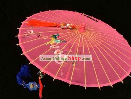 Hangzhou Classic Hand bestickter Seide Umbrella