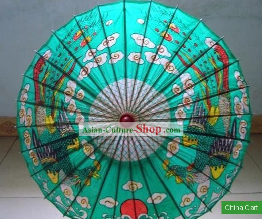 鳥の中国の古典何百もの傘