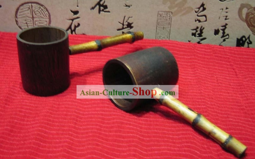 Chinese Hand Made Wooden Water Ladle