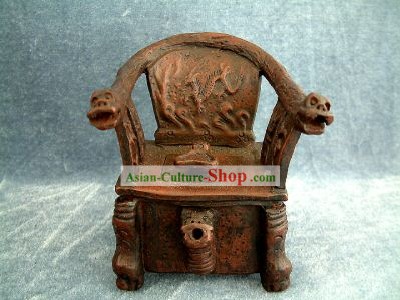 Antichi cinesi Zisha Drago Kettle Sedia (Pot)