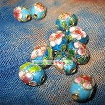 50 Pezzi Chinese Cloisonne Beads Classic