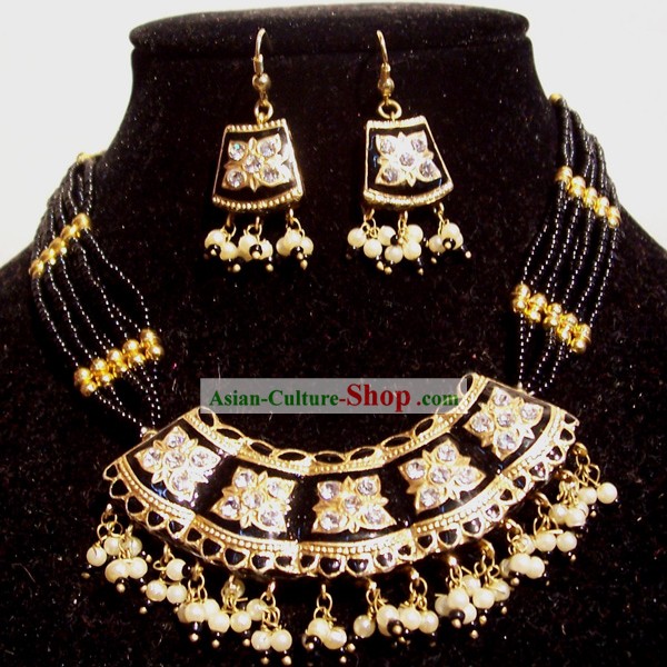 Индийская мода ювелирные изделия Костюм-Золотой Принц крови