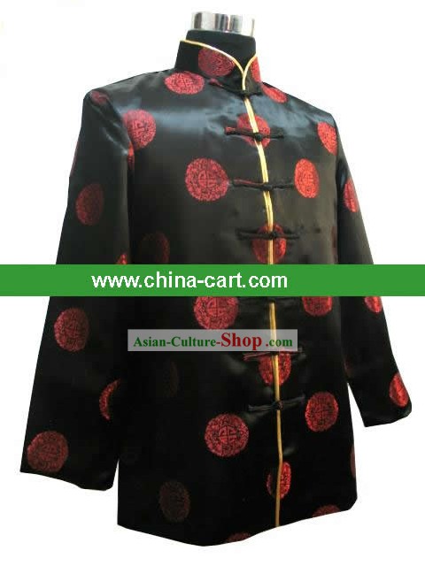 Klassischen chinesischen Mandarin Bluse für den Menschen