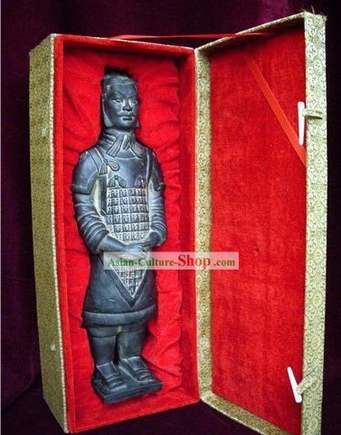 China Terra Cotta Warrior reproducción pie Estatua