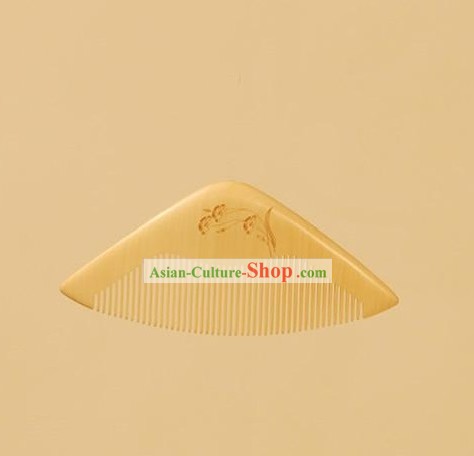 China Carpenter Tan 100 Percent Handicraft Natural Box Comb