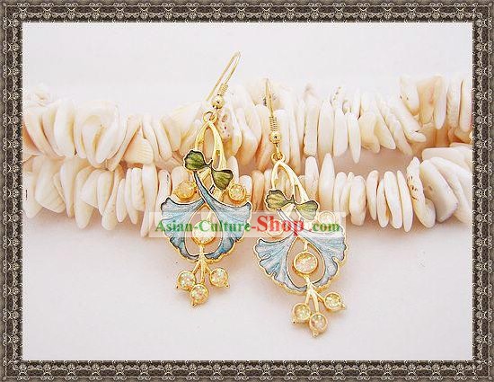 Chinese Ancient Mandarin Style Earrings