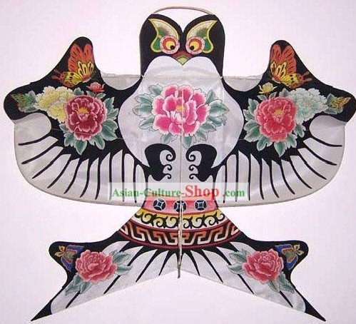 Superbe chinoise main fabriqué et peint Kite-Swallow