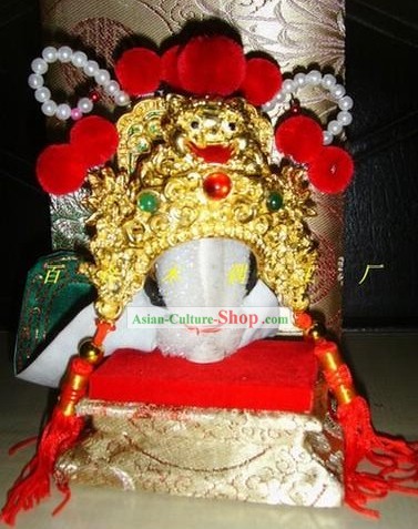 Древний китайский шлем императора Кукольный для повышения производительности