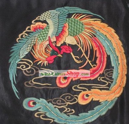 Bordado chino Artesanía-Phoenix