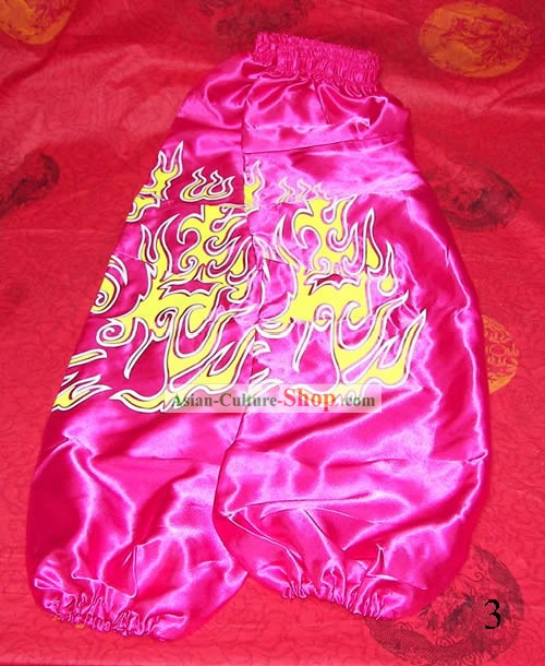 Pink Professional Competiton and Performance Dragon Dancer and Lion Dance Pants