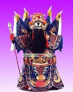 China clásica mano original artesanía, Liu Bang, de marionetas