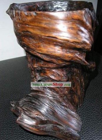 Natural Daqing Lang Madeira Clássico Collectible Boot-