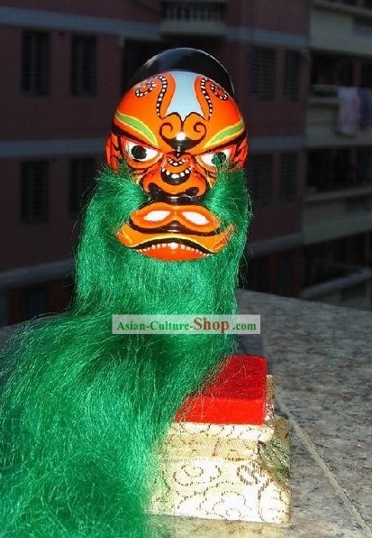 Классический китайский Оригинальное Глава Кукольный рук - Зеленая Борода