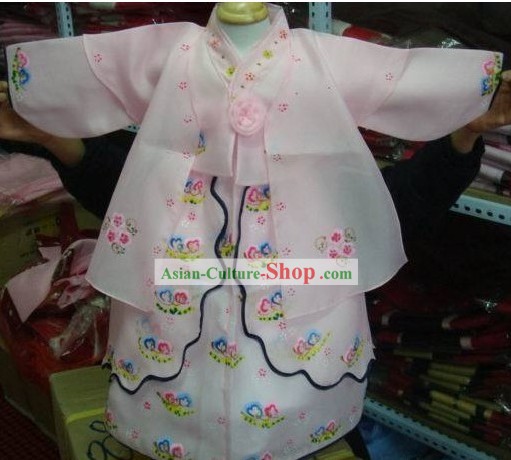 Coréenne hanbok pour les enfants