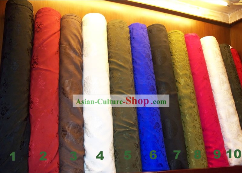 Chinese Silk Brocade Fabric
