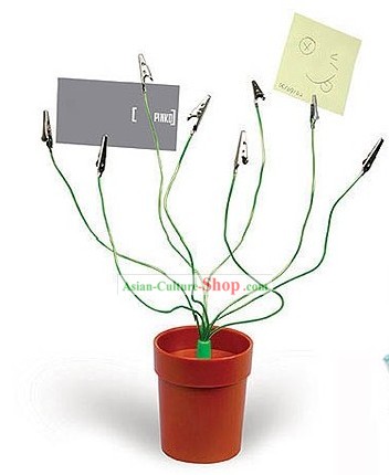 Pratique Claps Pen Holder plantes - Cadeaux de Noël et Nouvel An