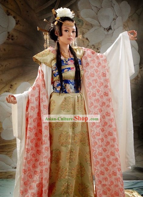 Supremo chino clásico princesa y Decoración de pelo con ropa completa