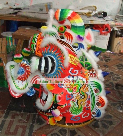 Supremo chino tradicional ropa de danza Kylin juego completo con pintura Dragons