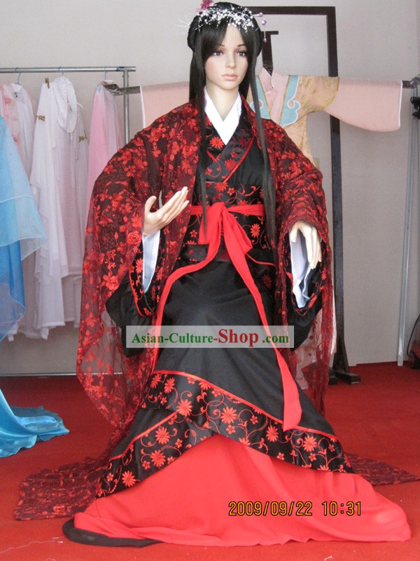 Han antigua dinastía Set completo de ropa china para la Mujer