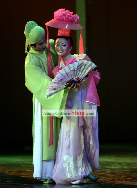 Antiguos Tang Palace danza del sombrero y traje de Juego completo