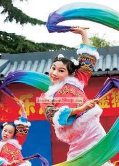Children Ribbon Dance Costume