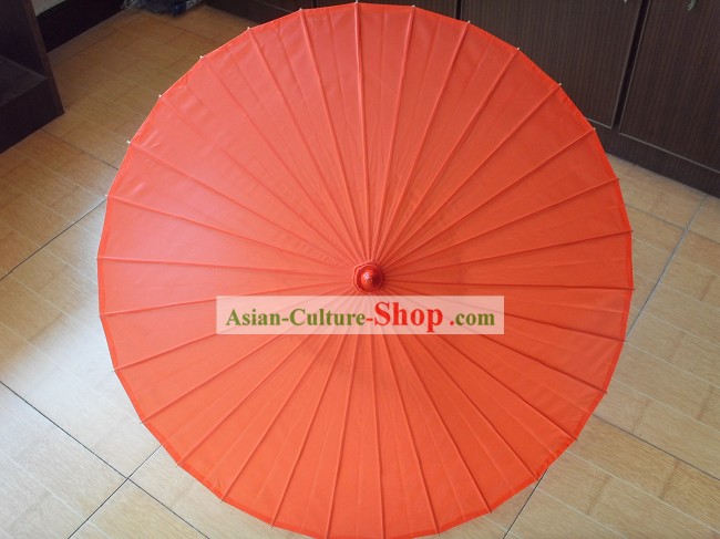 Chinois traditionnel parapluie rouge chanceux de danse
