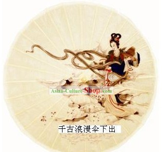 Chinoise parasol traditionnel beauté antique
