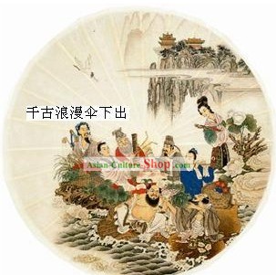 Chinese Traditional Hand Made Eight Fairies Regenschirm
