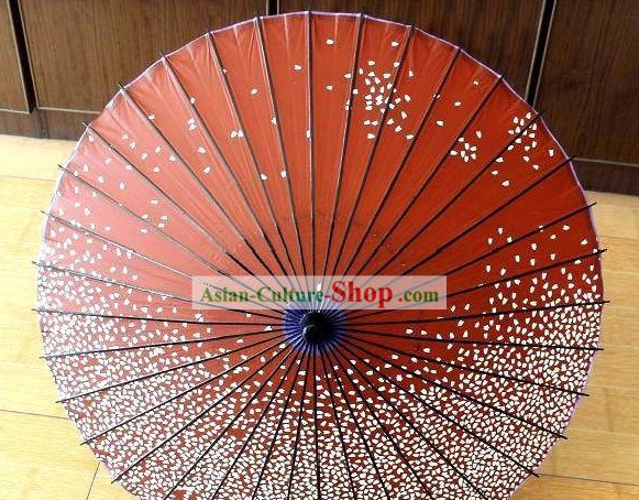 Japanese Style Hand Made Schnee Regenschirme