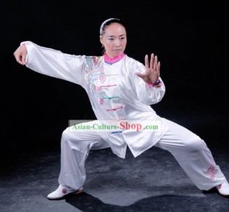 Suprema bordado Phoenix Tai Chi tradicional uniforme